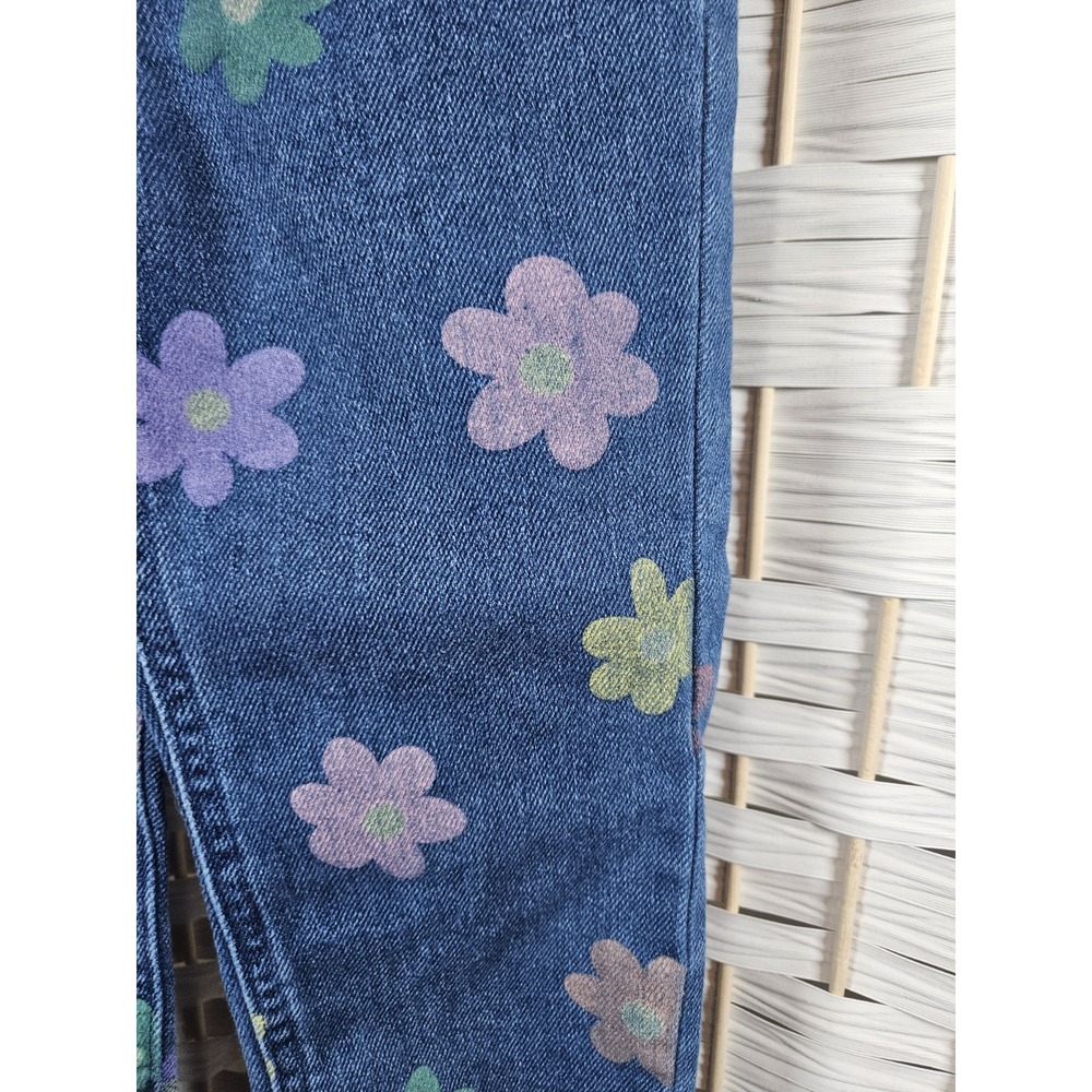 Garanimals Girls Floral Jeans Sz 4T Bloomcore Play School - Picture 3 of 16